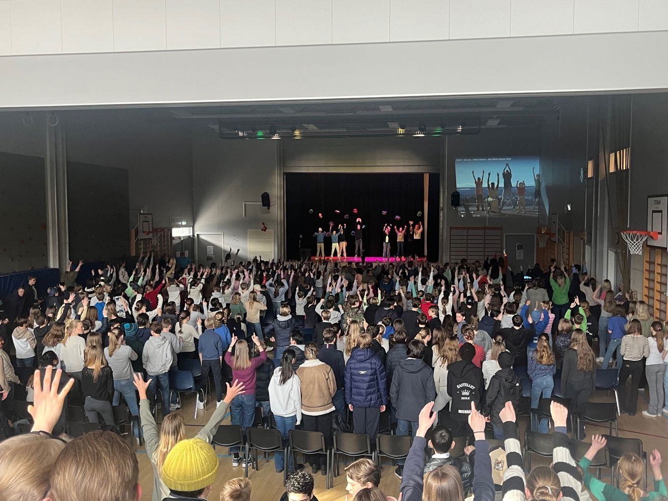 Foto: Karen Rigmor Beate Wasa-Schrader Felles oppstart av språkkampanje.